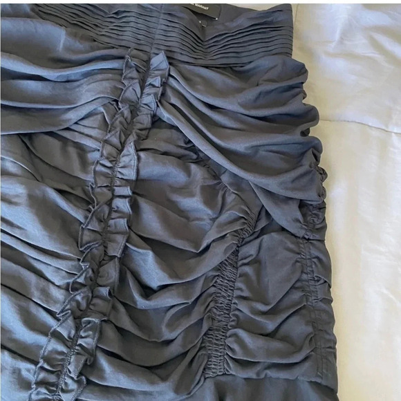 Isabel Marant black ruffle mini skirt - Picture 2 of 12